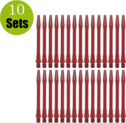 Aluminium Dart Shafts - Rood - Short - (10 Sets)