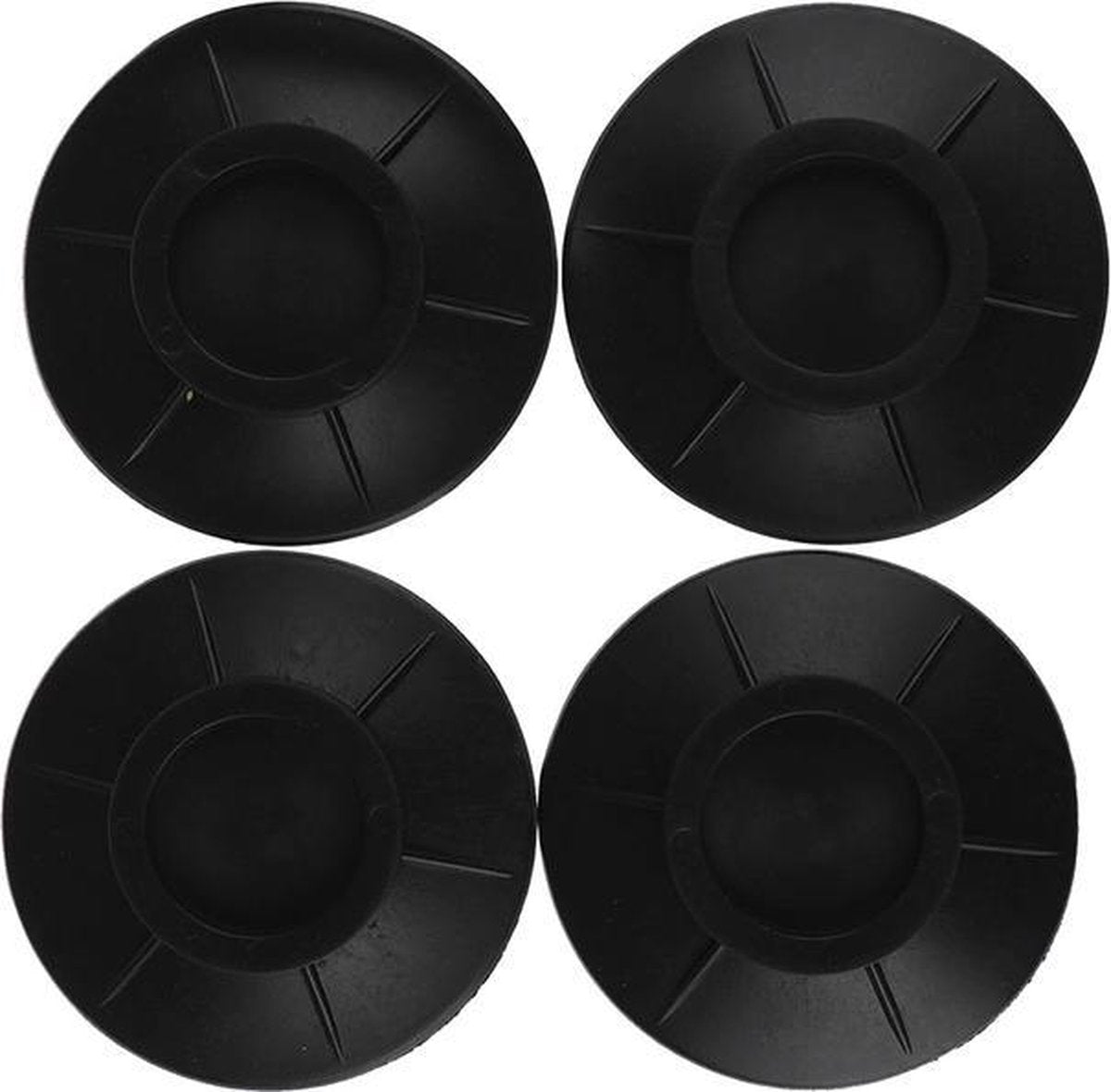 Trillingsdempers Voetjes – Wasmachine – Droger – Anti Trillen – Antislip voetstuk – Vier stuks