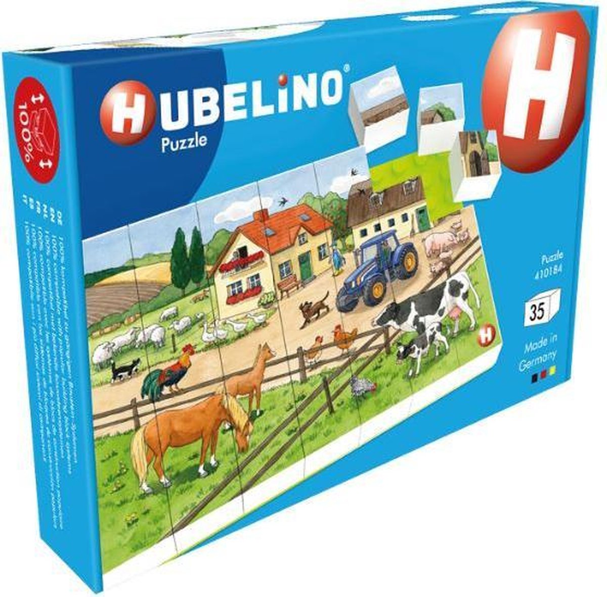 Hubelino Puzzel Boerderij Junior 26
