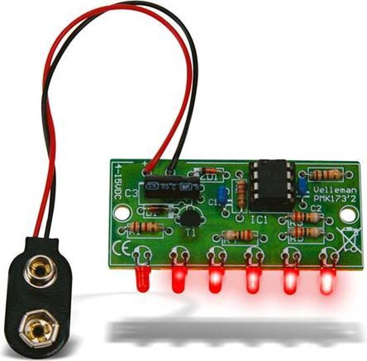 Whadda MK173 Looplicht Bouwpakket 4 V/DC