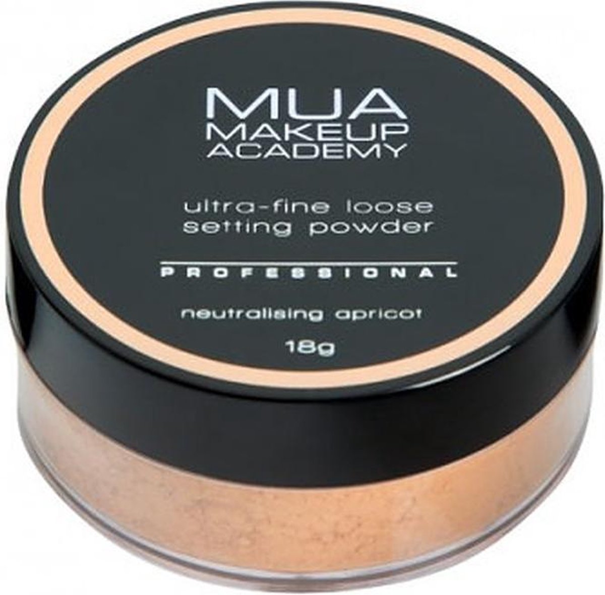 MUA Ultra-Fine Loose Setting Powder - Neutralising Apricot