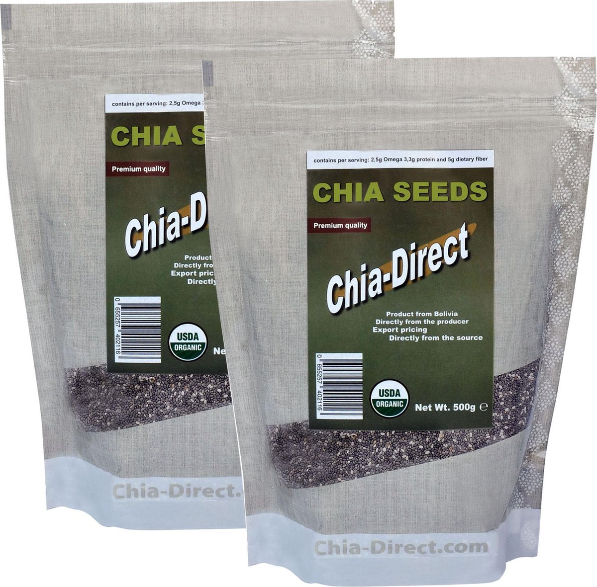 2kg bio chia zaad