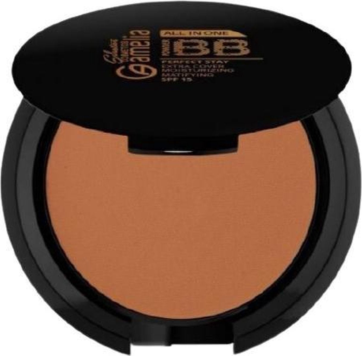 Amelia Cosmetics Gezichtspoeder Medium Tan As3005 Spf15 Bruin