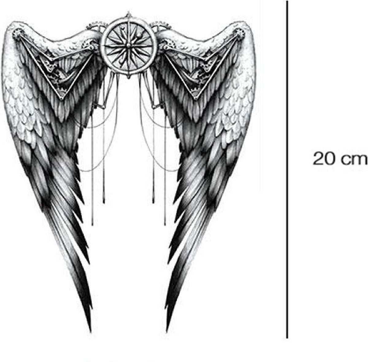 Steampunk Vleugels Neptattoo