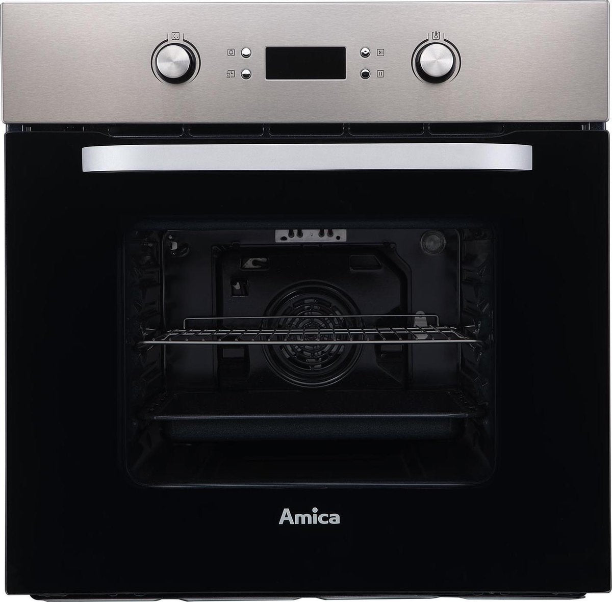 Amica AO2007X - Inbouwoven 65 L - Pyrolyse - A label - Fingerproof RVS