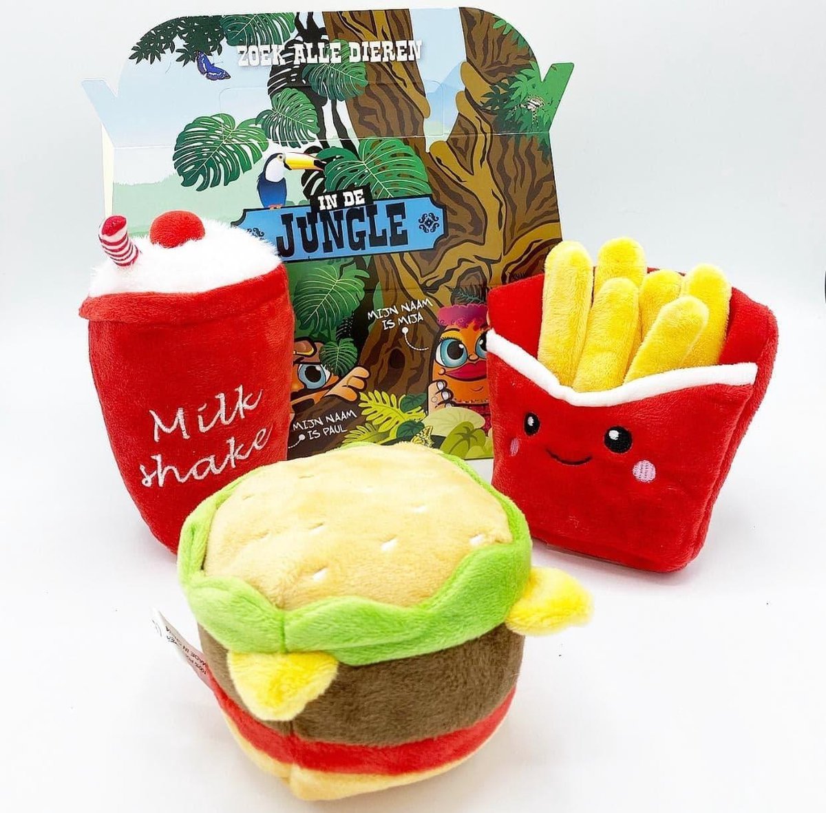 Frenkiez Hamburger Meal Box (3 Toyz)