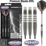 McKicks Premium Black 90% Dartpijlen 21 - 23 Gram - 21 gram