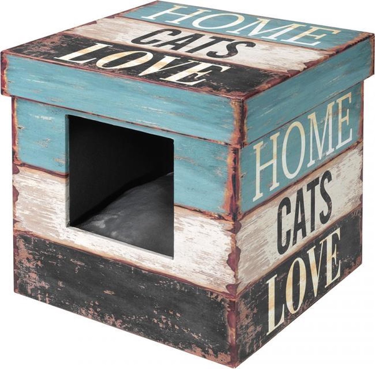 D&D Catbox love S - 35x35x35CM