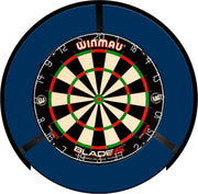Mission Torus 270 Led Dartbord Verlichting + Rubberen Surround Blauw + Dual Core