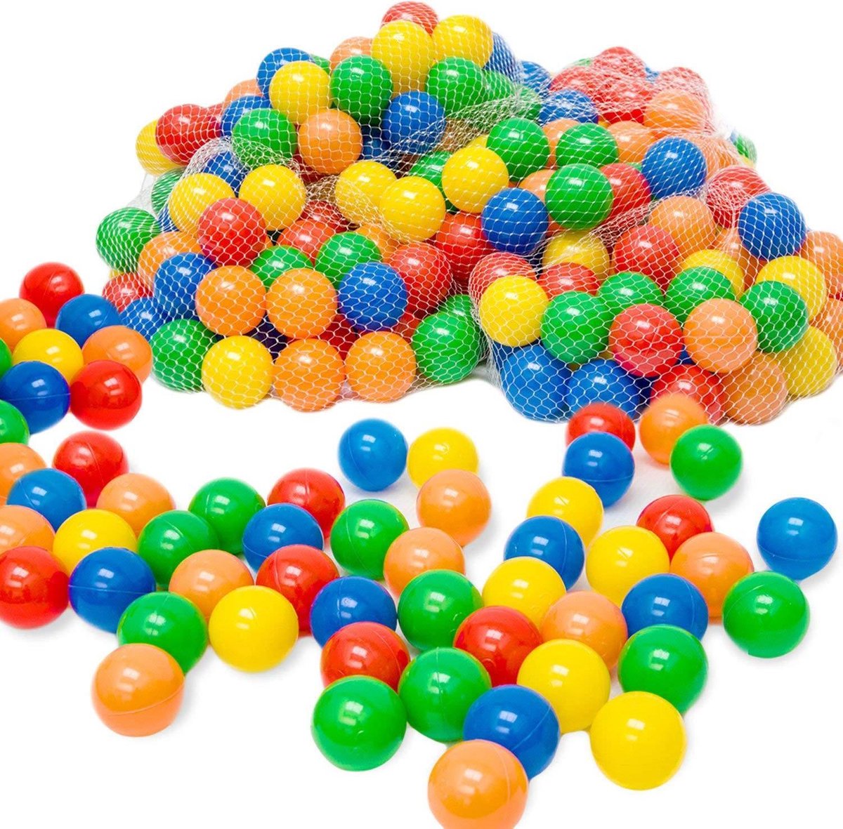 Kogelballen 6 cm doorsnede 200 ballen