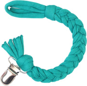 LOVEissue Speenkoord - Gevlochten katoen - Vlecht - Turquoise