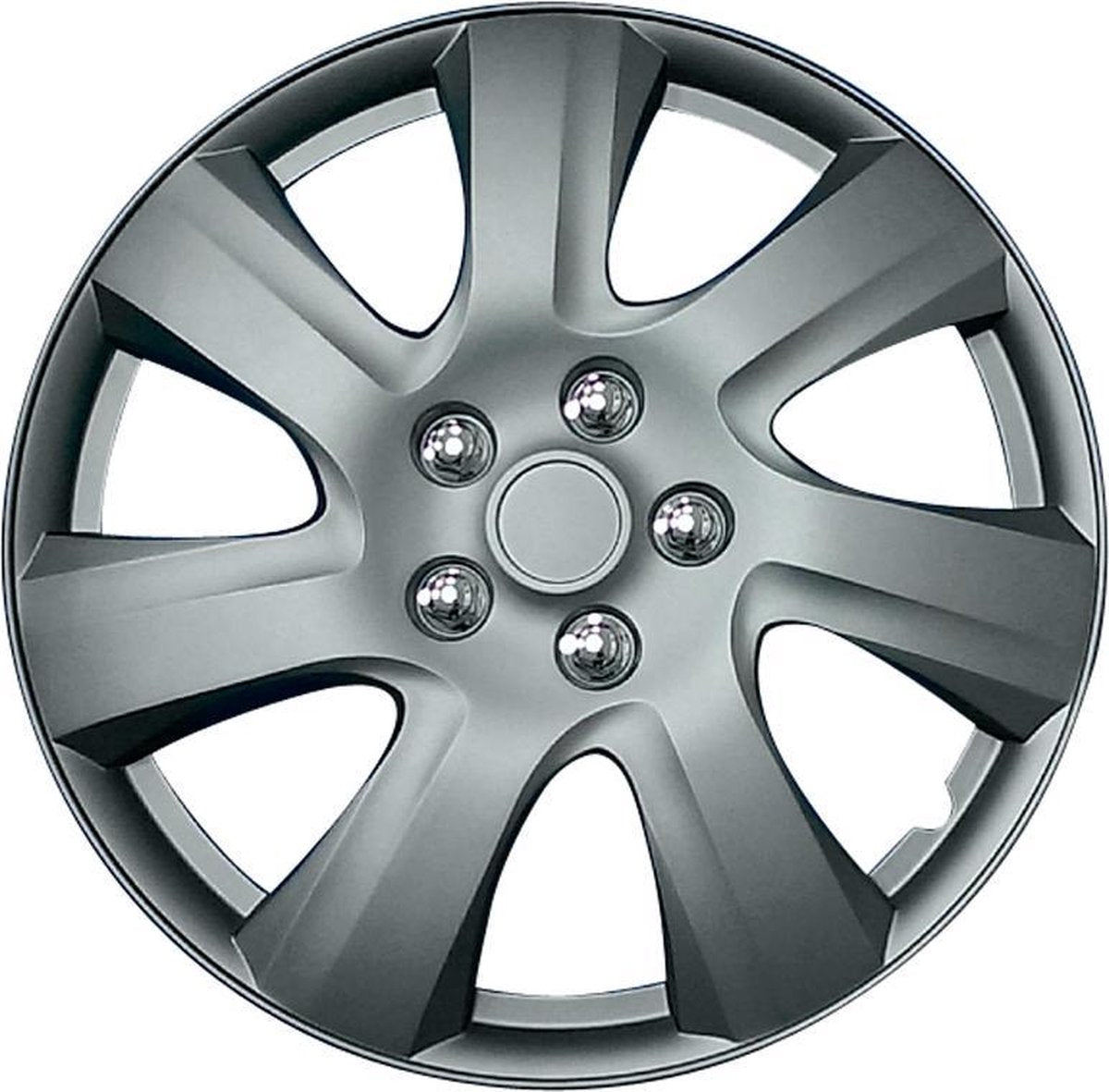 Autostyle Wieldoppen 17 inch Carolina Gunmetal - ABS