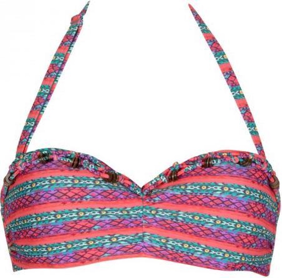 Lingadore Tiki Bandeau BH - Azteca print - 42C