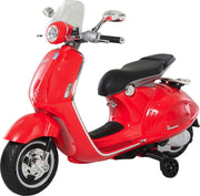 Vespa 946 Primavera GTS Elektrisch voertuig 12V  - Kinderscooter met MP3-muziek verlichting 3-6 jaar - Rood