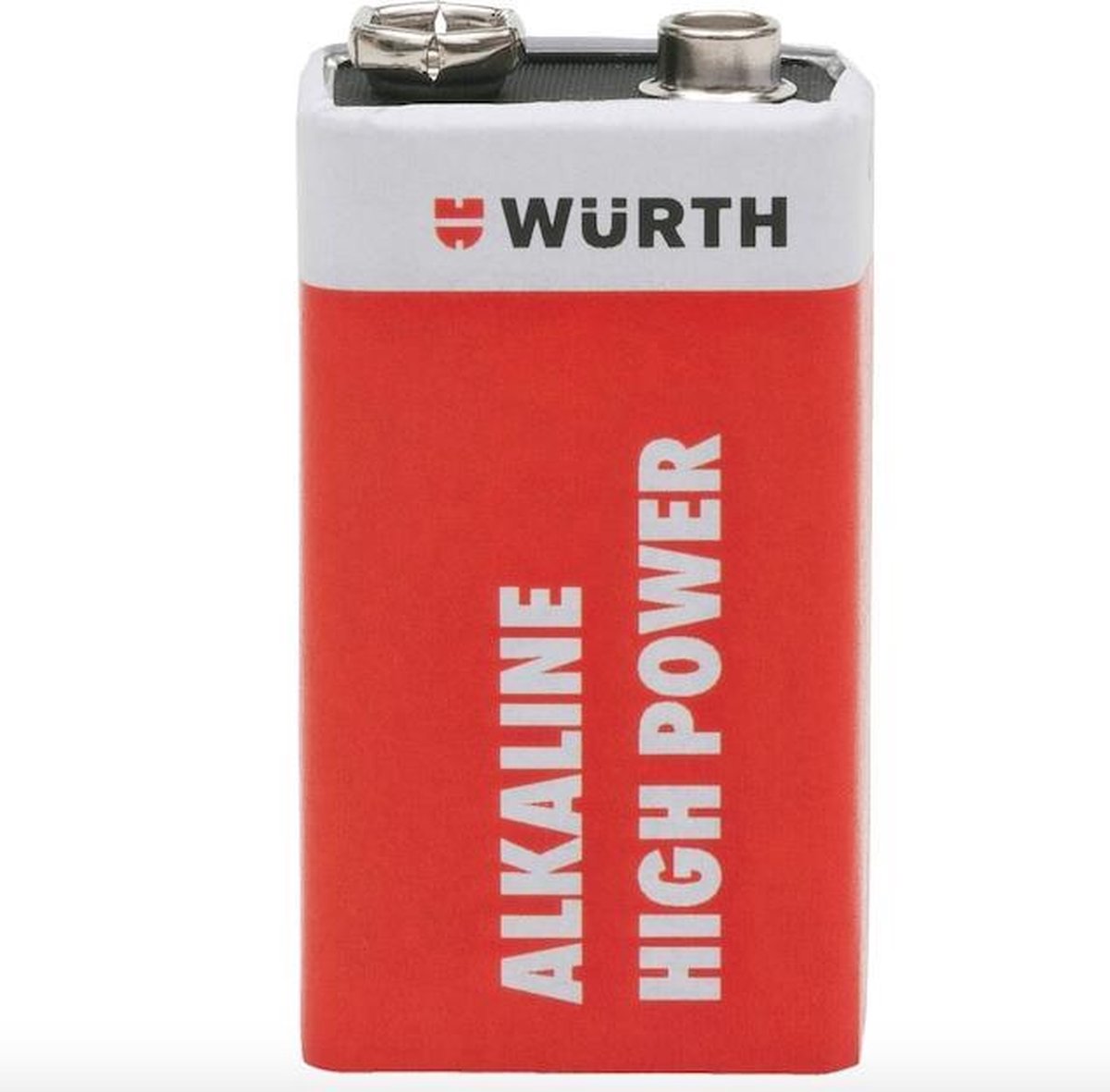 WURTH BATTERIJ ALKALINE-E BLOCK 9V
