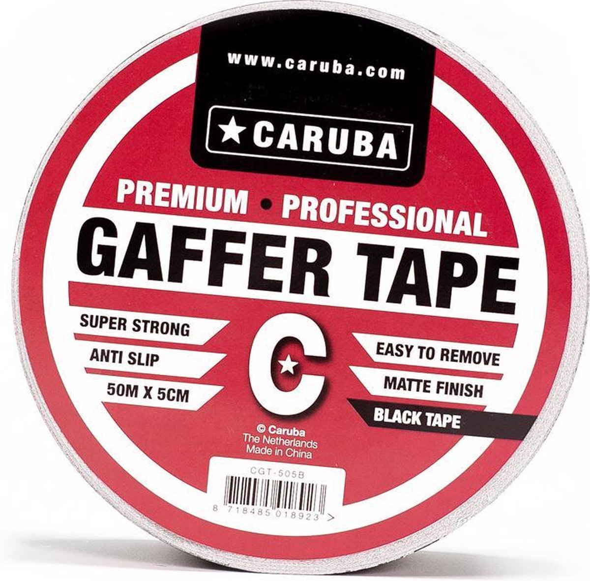 Caruba Gaffer tape zwart