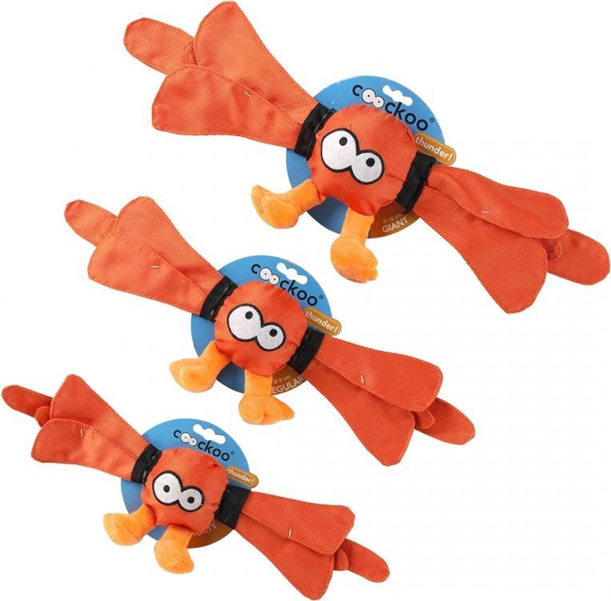 Coockoo Thunder giant Oranje 10x55cm