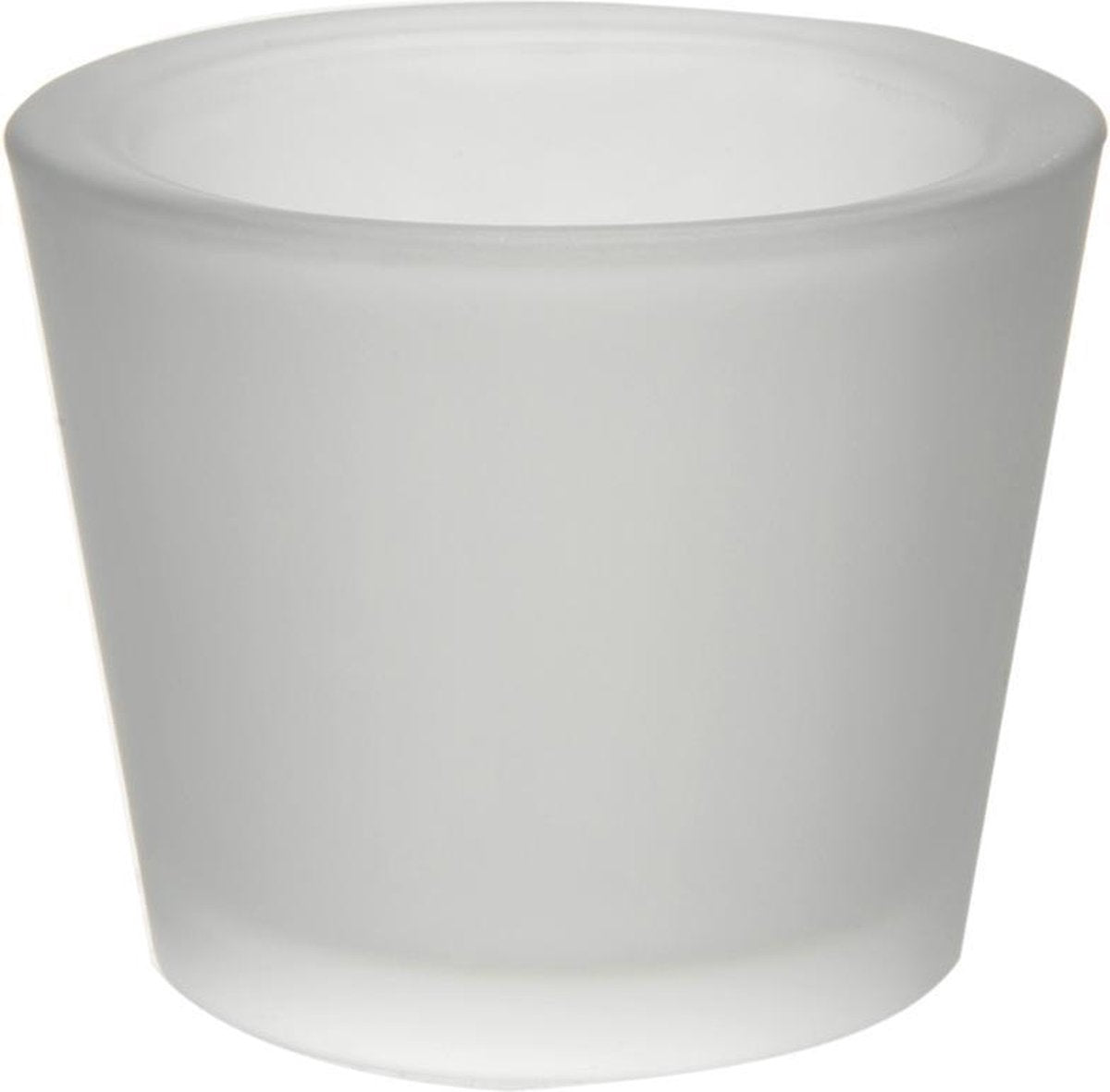 J-Line T-Lh Silke Glas Opal Wit 8X6cm