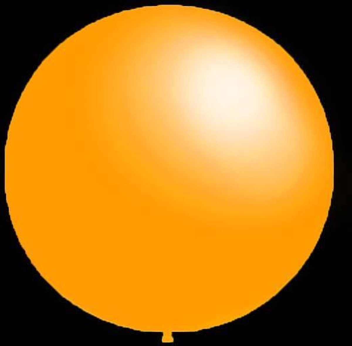 100 stuks - Decoratieve ballonnen - 30 cm - donker geel professionele kwaliteit