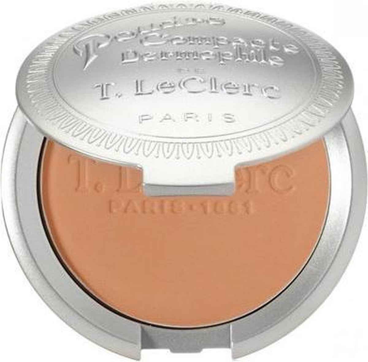 T.LeClerc Pressed Compact Poeder-Bronzé_#E99E76