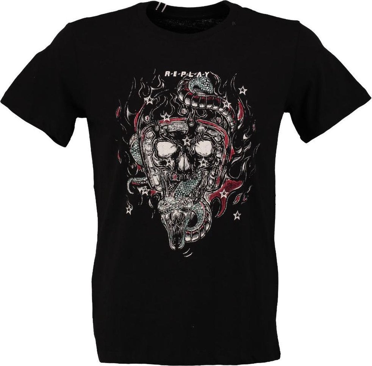 Replay zacht stevig t-shirt valt kleiner - Maat S