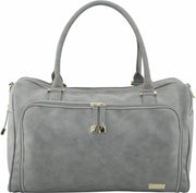 Isoki luiertas verzorgingstas Double Zip Satchel Stone Grey / Grijs
