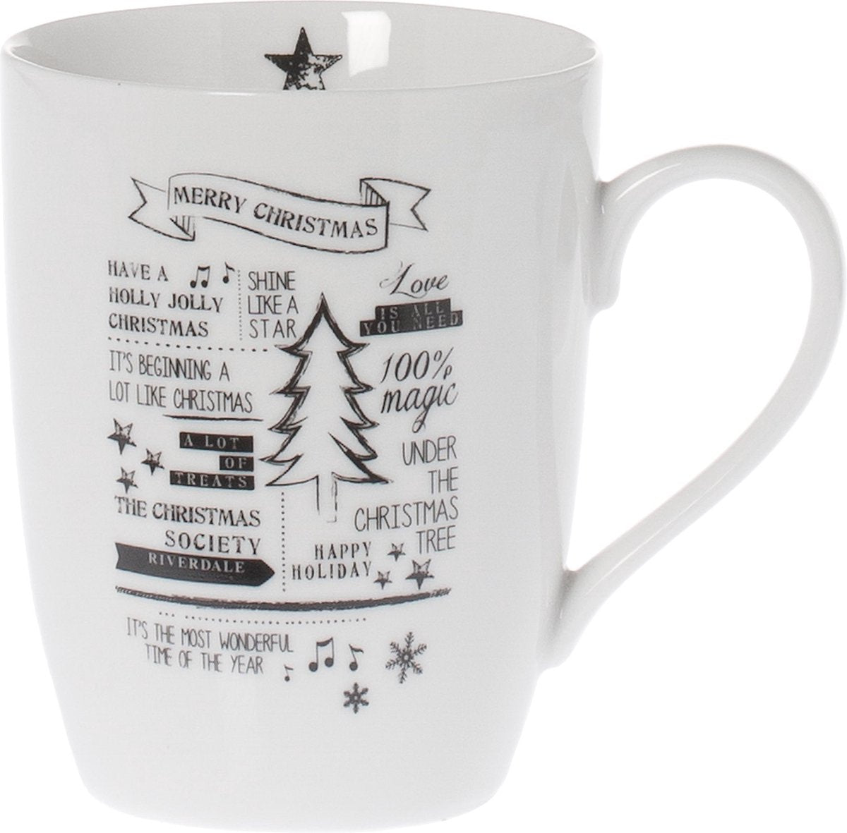 Riverdale Noël - Mok - 10cm - white