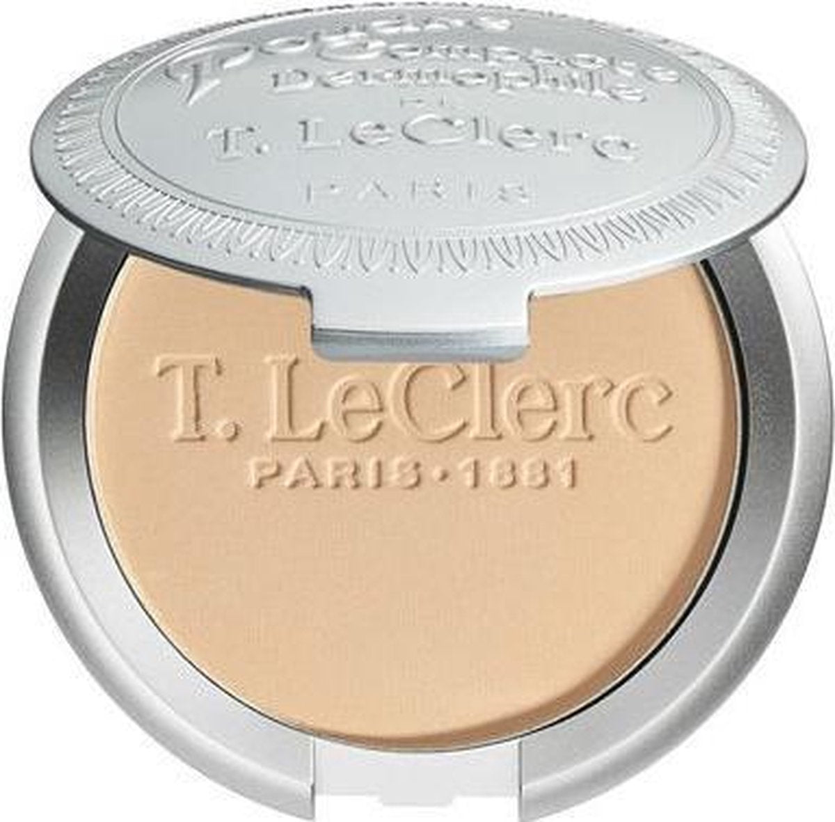 T.LeClerc Pressed Compact Poeder-Beige_#E4C8BC