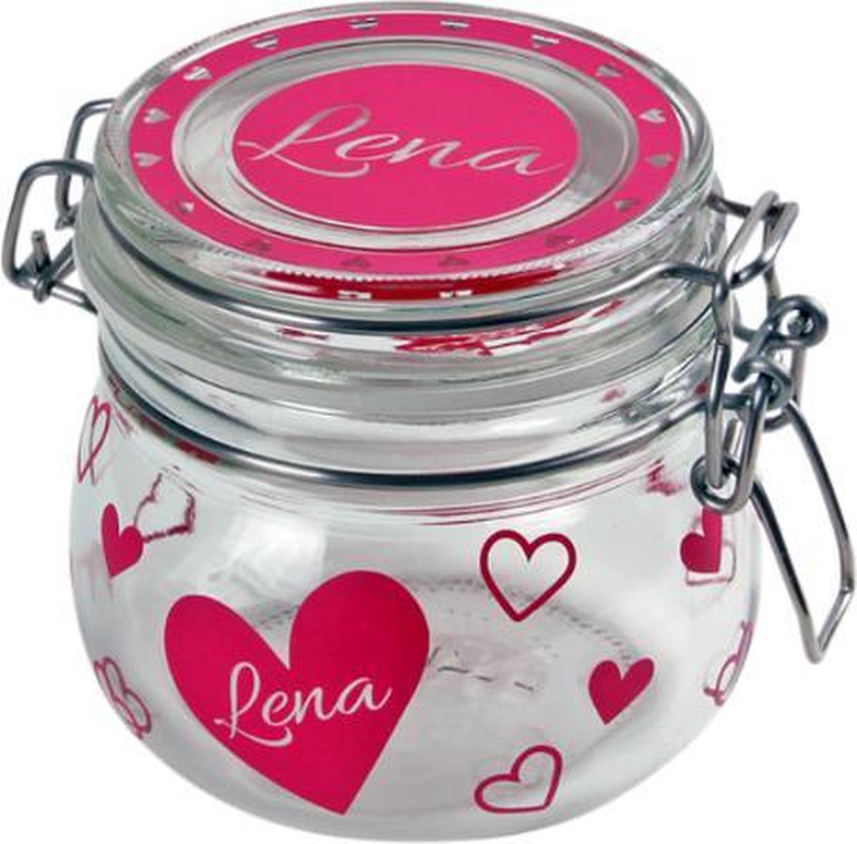 Leuk kado met naam snoeppot 0