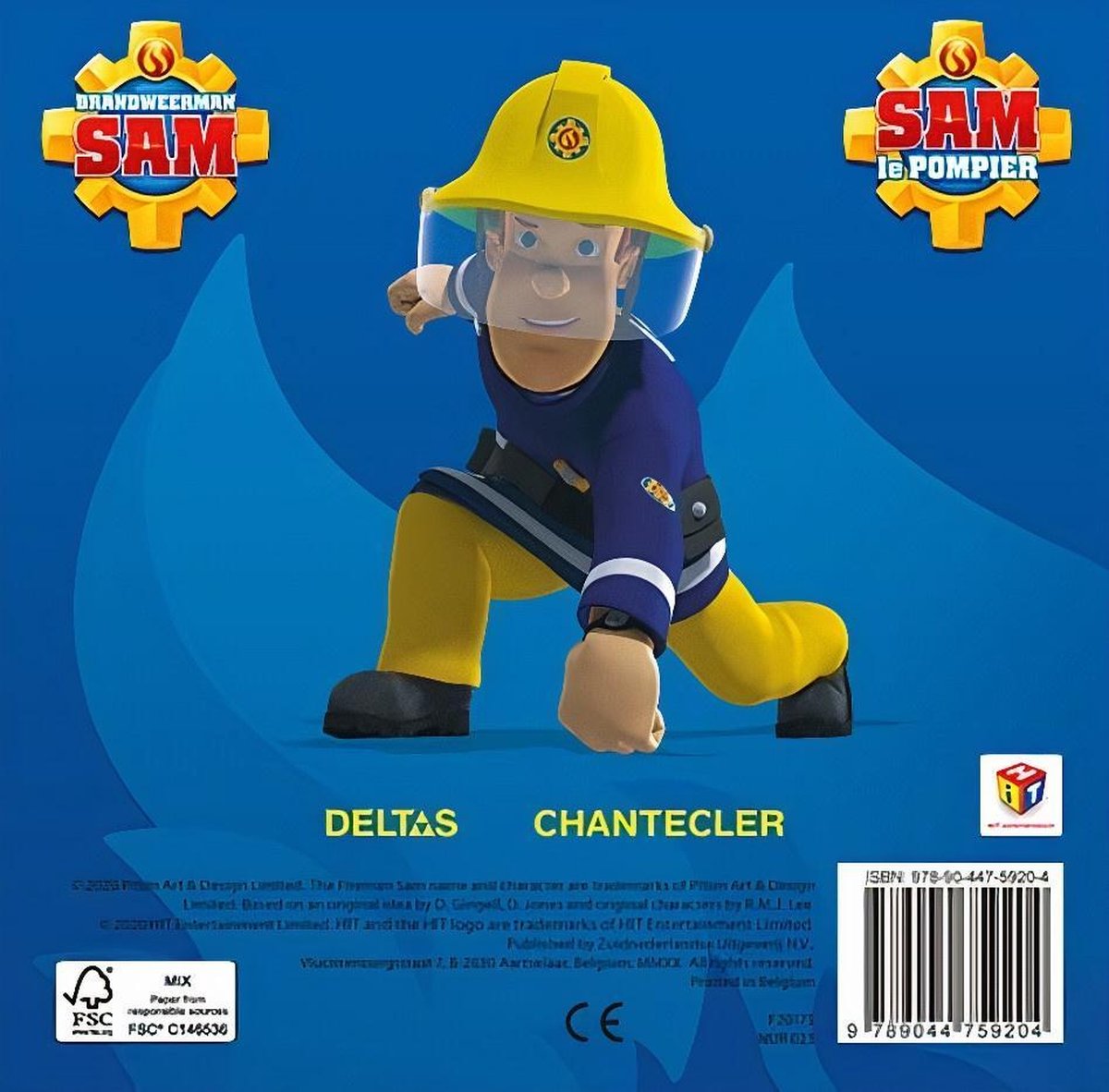 Deltas Kleurboek Brandweerman Sam Blauw