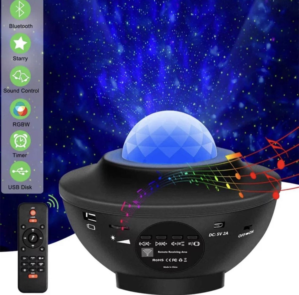 Sterrenprojector Bluetooth - Sterrenlamp