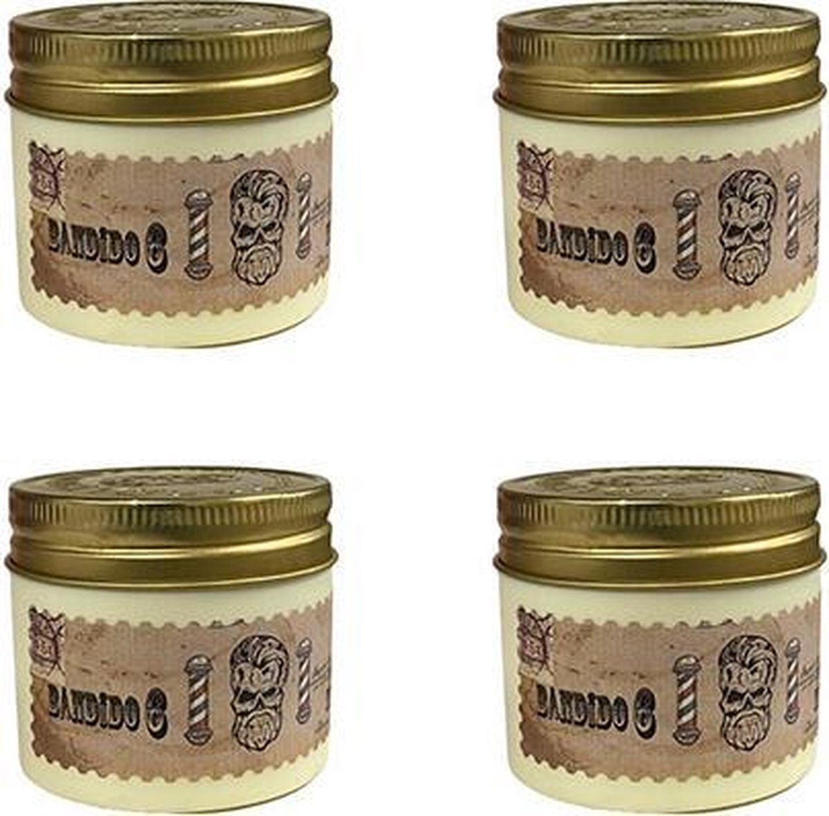 Bandido 4-Pack Aqua Wax Medium 6 125ml