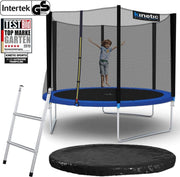 Trampoline - 305cm - Blauw - Incl. Ladder