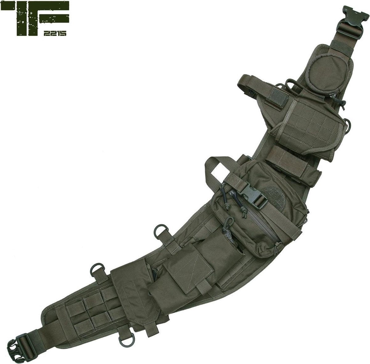 TF-2215 Molle combat riem set compleet Ranger Green
