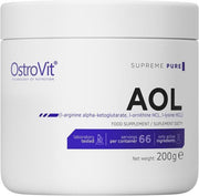 Aminozuren - AOL 1000mg L-arginine L-ornithine L-lysine 200g OstroVit -  + GRATIS Bulk Shaker 700ml