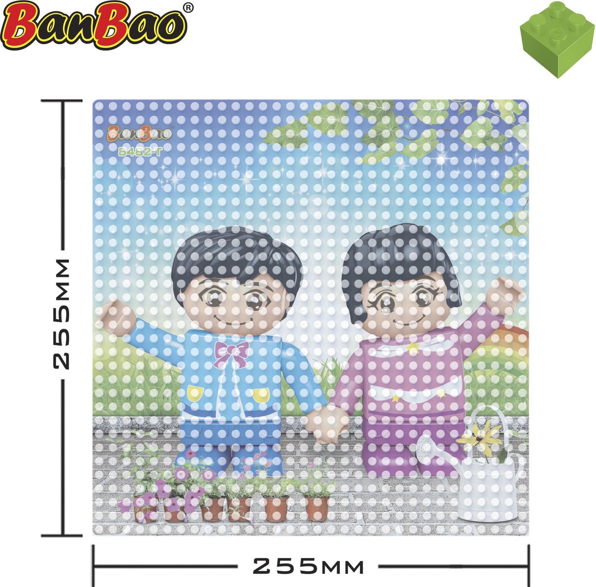 BanBao Bouwonderdelen Transparante Basisplaat - 8492-t
