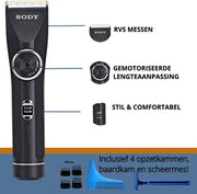 Sody Tondeuse - Trimmer - Trimmer baard - Tondeuse mannen - Haartrimmer