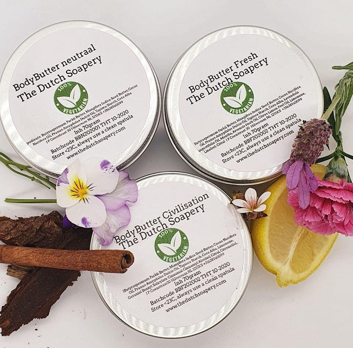 Face- and Bodybutter Civilisation met de geur van de Orient