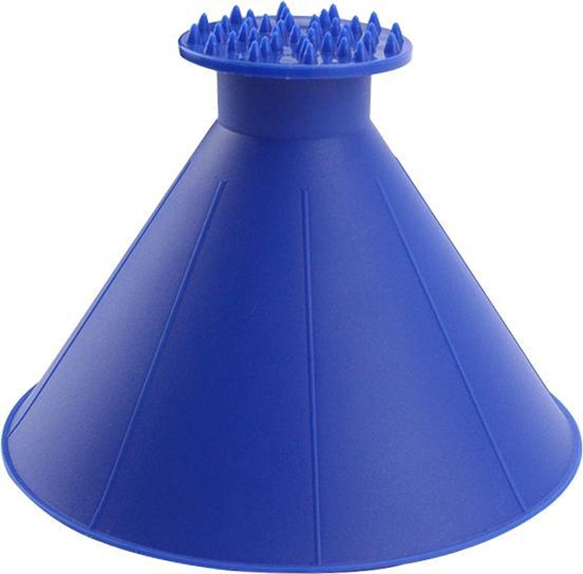 Ronde ijskrabber - Trechter - Sneeuw verwijderen - Multifunctioneel - Blauw - ijskrabber auto - krabber auto - autoruit - Ijskrabber - 360 graden ruiten krabber