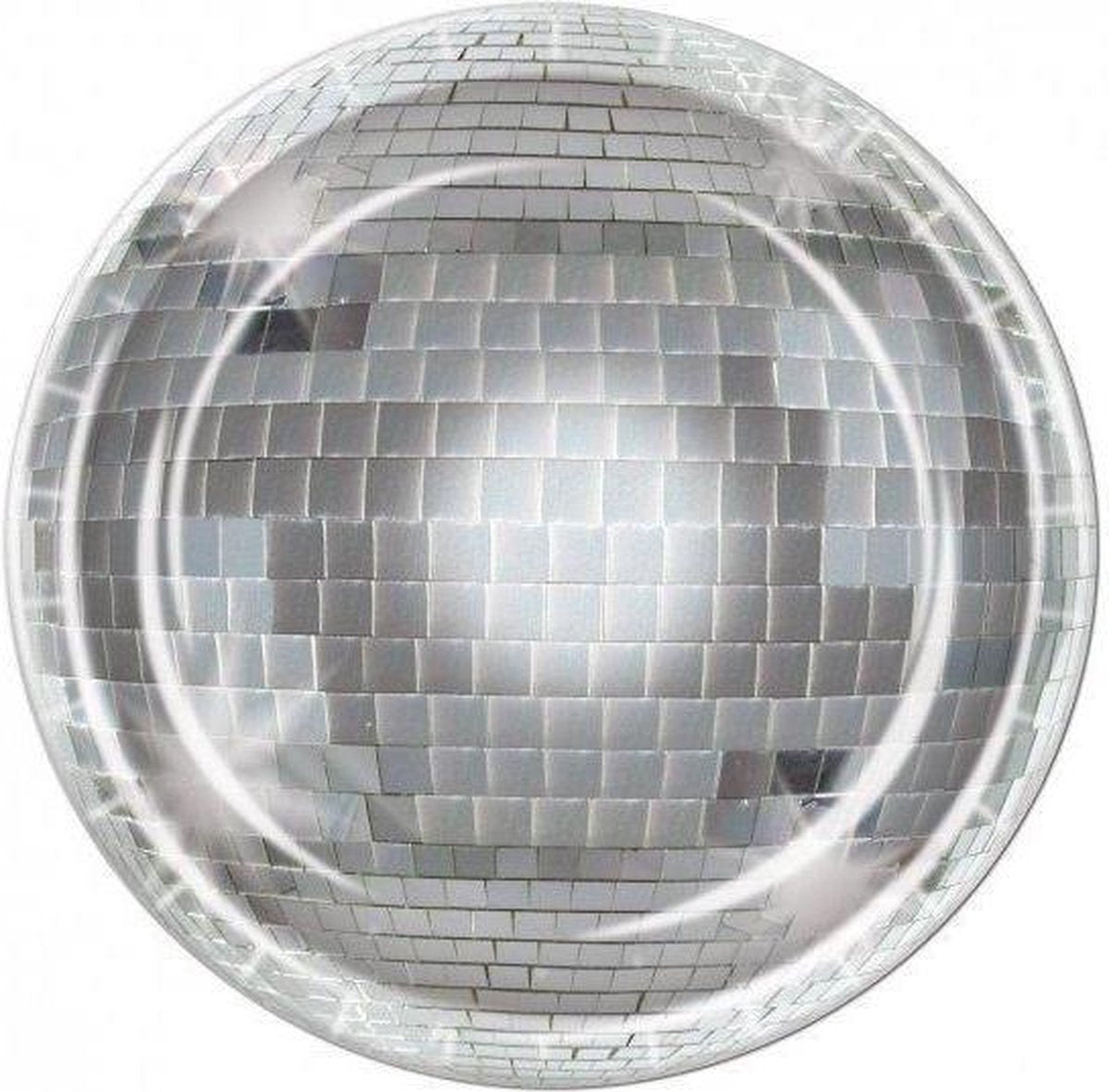 Disco bol bordjes 8 stuks