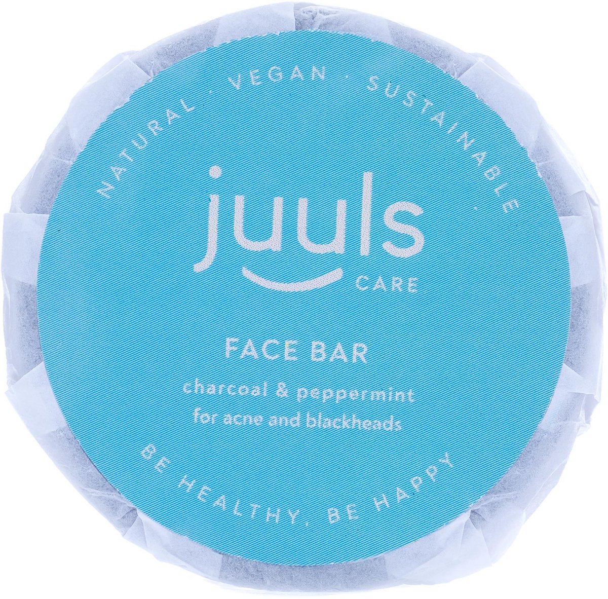 Juuls Vegan  Care - Zeep -  Gezicht - Avocado Olie - Puistjes - Acne - Mee-eters - Face Bar - Duurzaam - Halal - Zero Waste - Diervriendelijk - Zonder Parabenen - Halal - 60 gr
