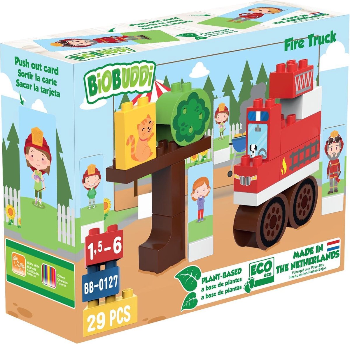 BioBuddi - Town - Fire Truck (BB-0127)