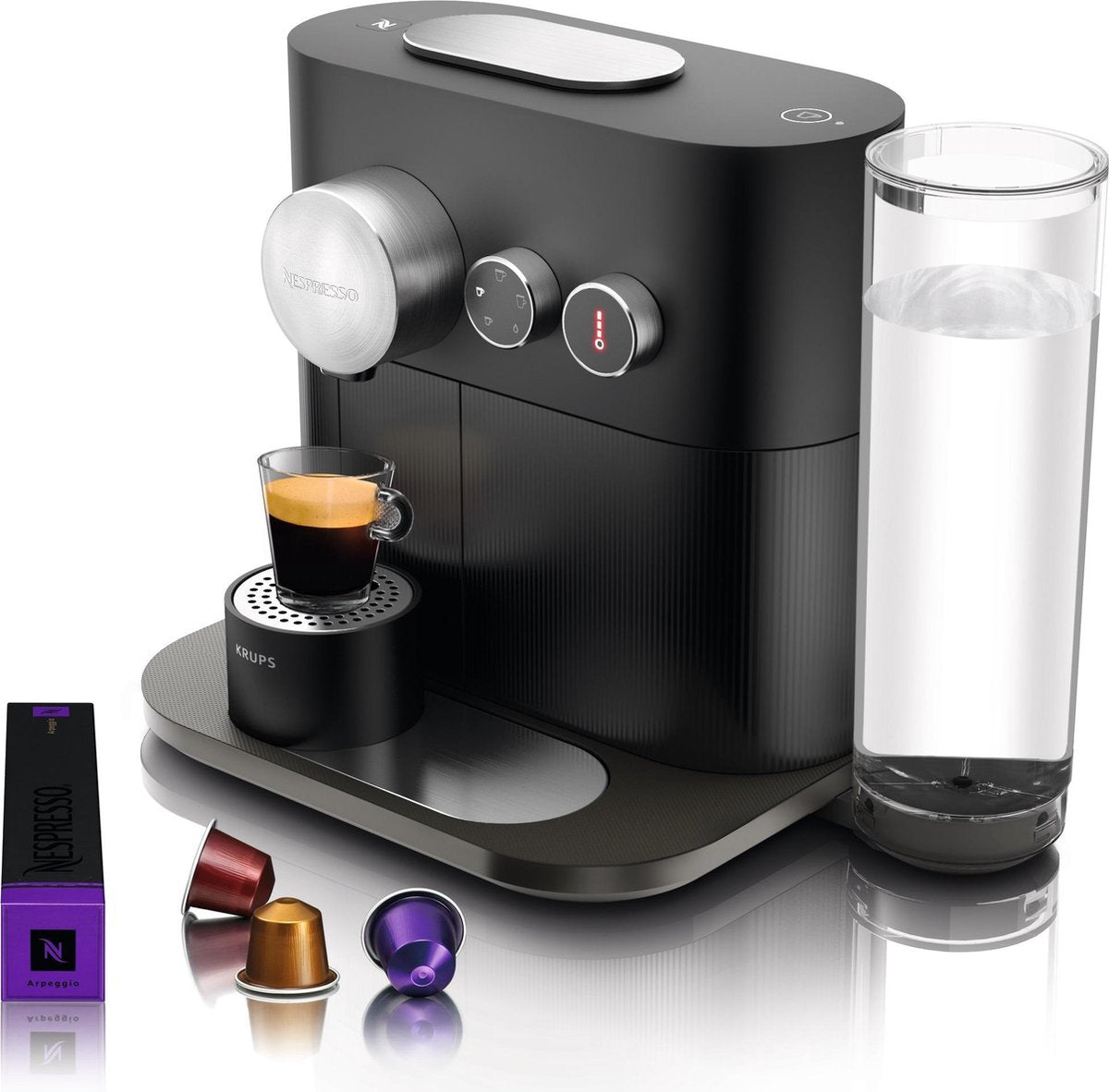 Krups Nespresso Expert XN6008 - Koffiecupmachine - Off-Black
