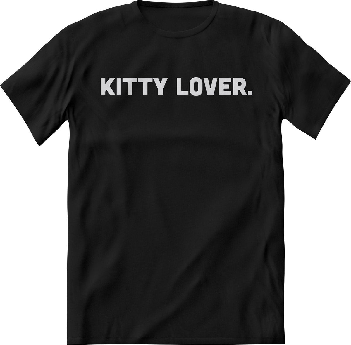 Kitty lover shirt Heren – Grappige katten teksten