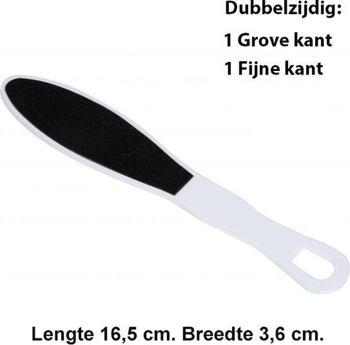 Rojafit Budget Voetvijl- Grove en Fijne kant- MINI - Lengte 16
