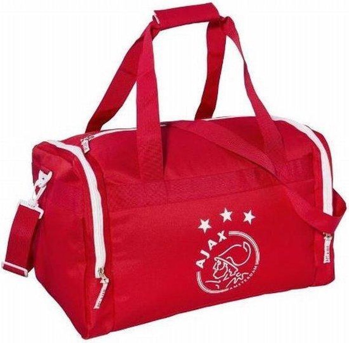 Ajax sporttas rood wit