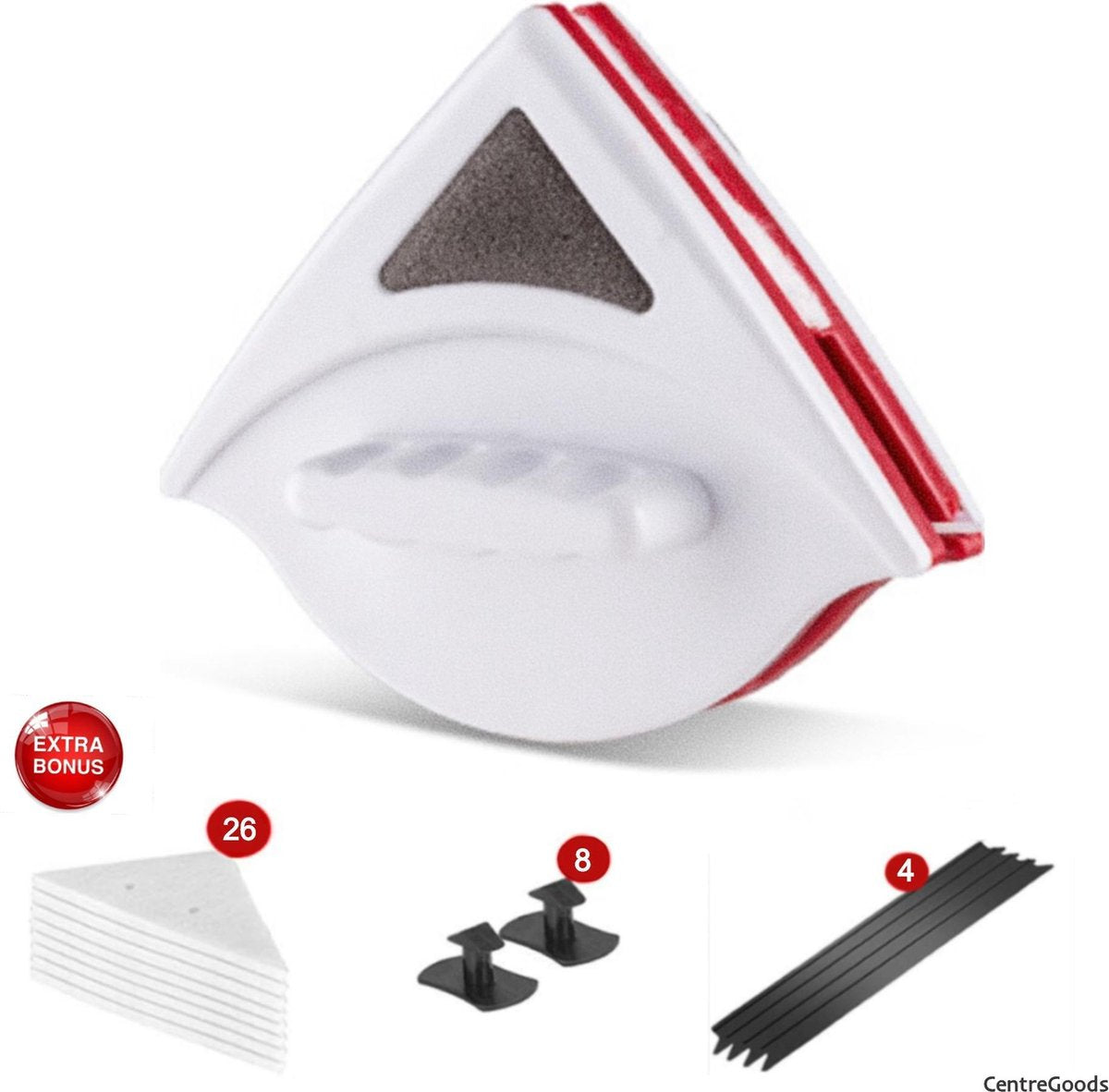 Magnetische raamwisser - ruitenreiniger