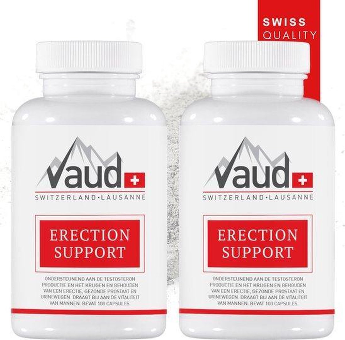 Twee stuks | Erection Support | Vaud | Natuurlijke erectie pillen | Erectiepillen voor mannen | Vervanger viagra | Libido