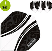 Pentathlon Vizion Swish Dartflights - Wit- ()