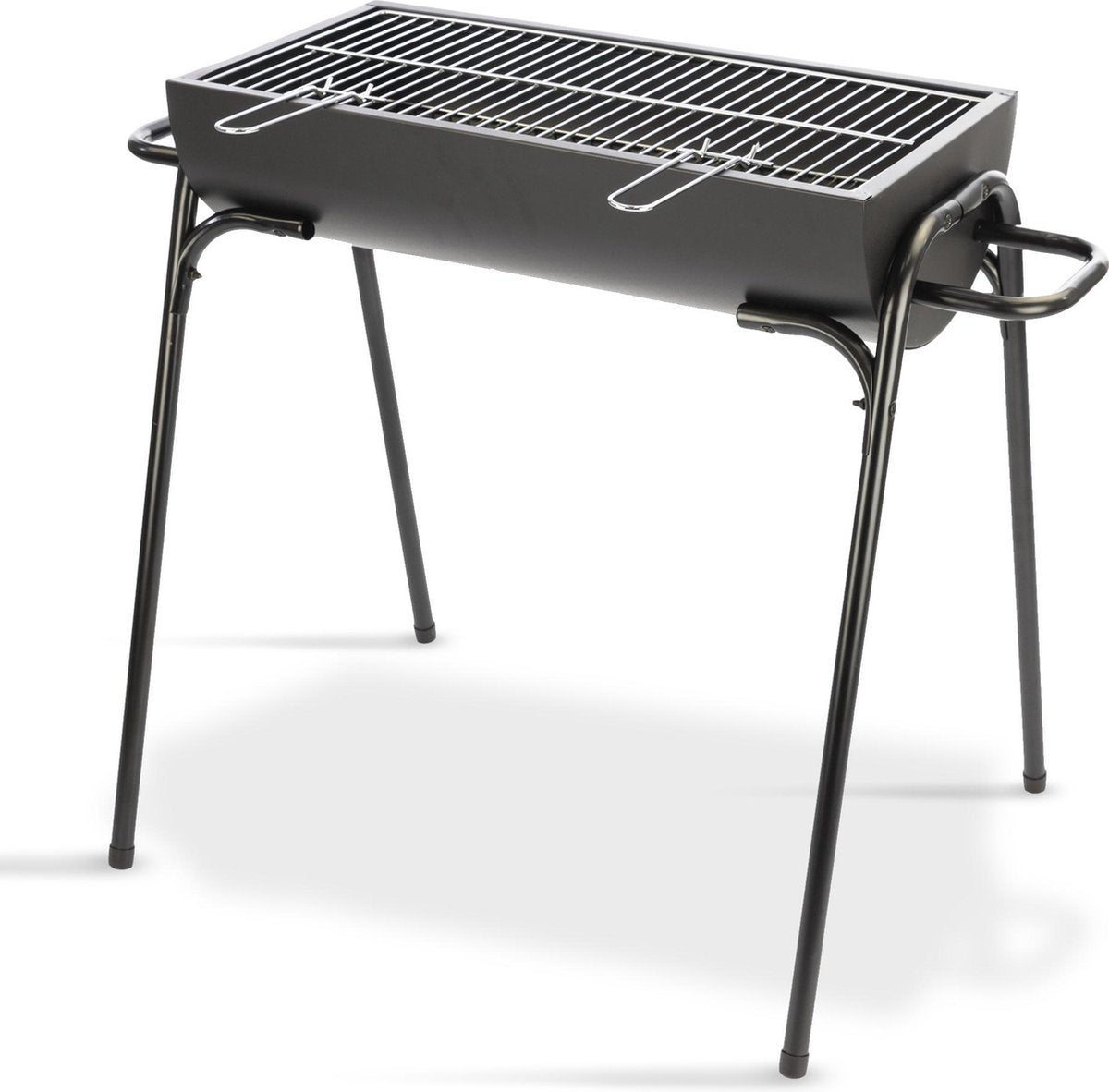 MaxxGarden Houtskoolbarbecue - BBQ - Op poten - 70cm - Zwart